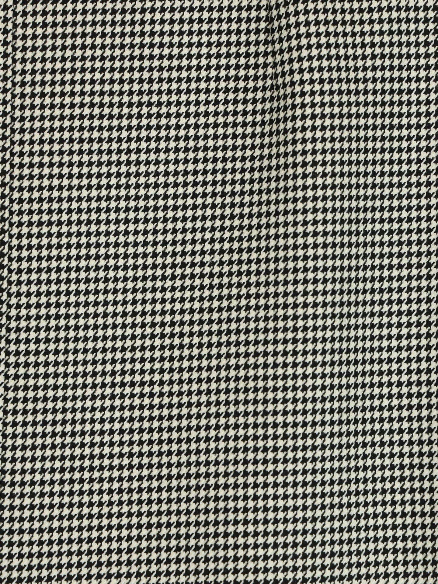 Saia com Padrão Pied-de-Poule