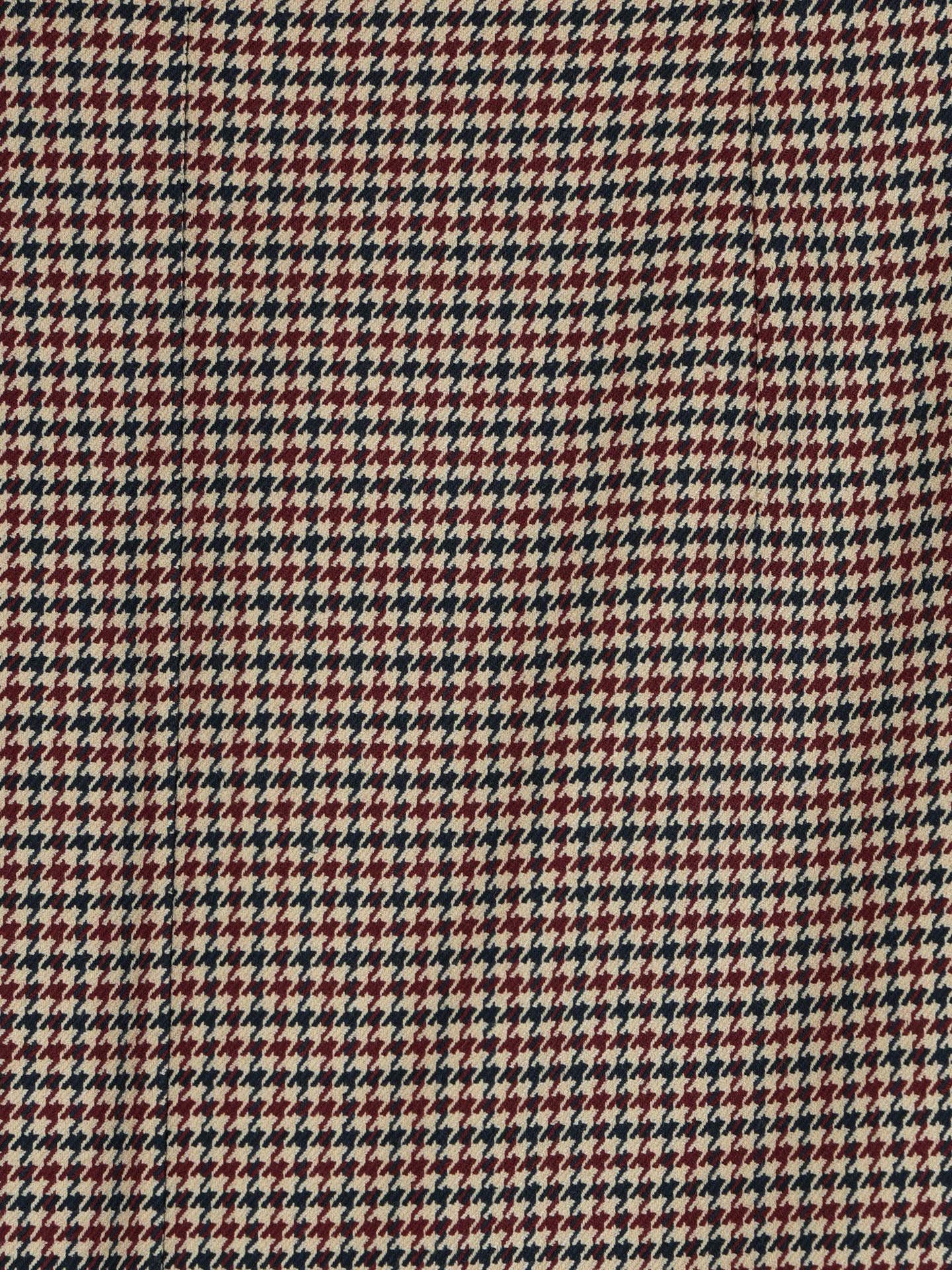 Saia com Padrão Pied-de-Poule