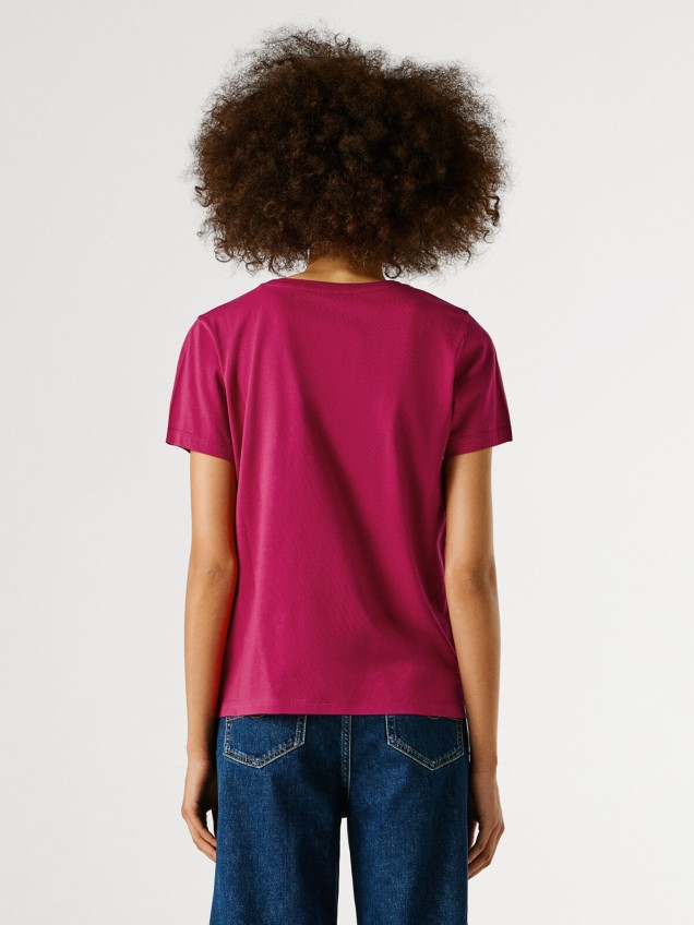 T-shirt com Estampado Gráfico