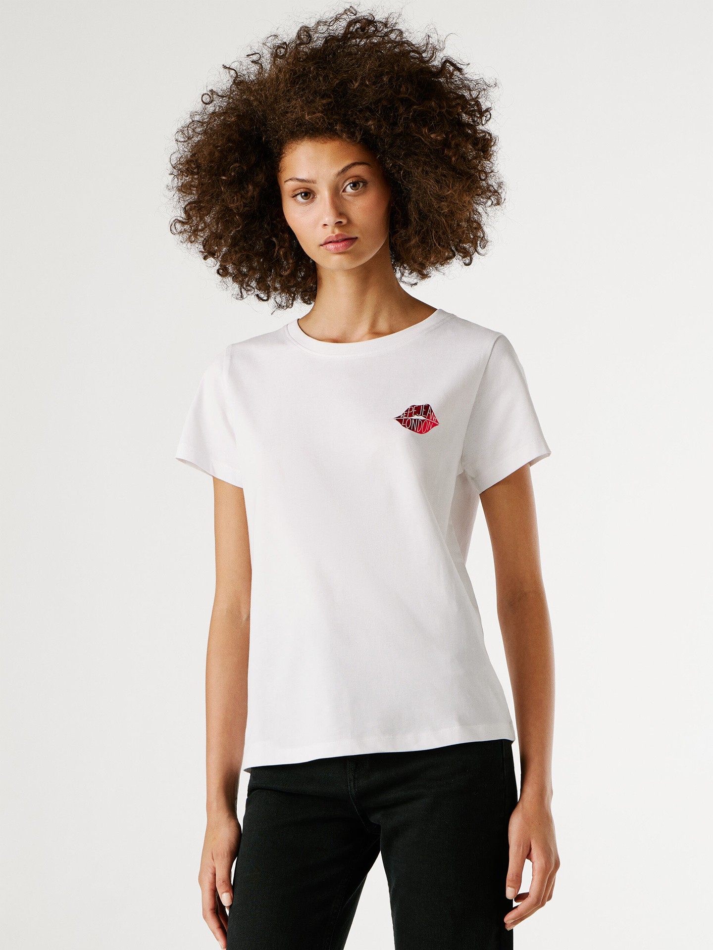 T-shirt com Estampado Gráfico