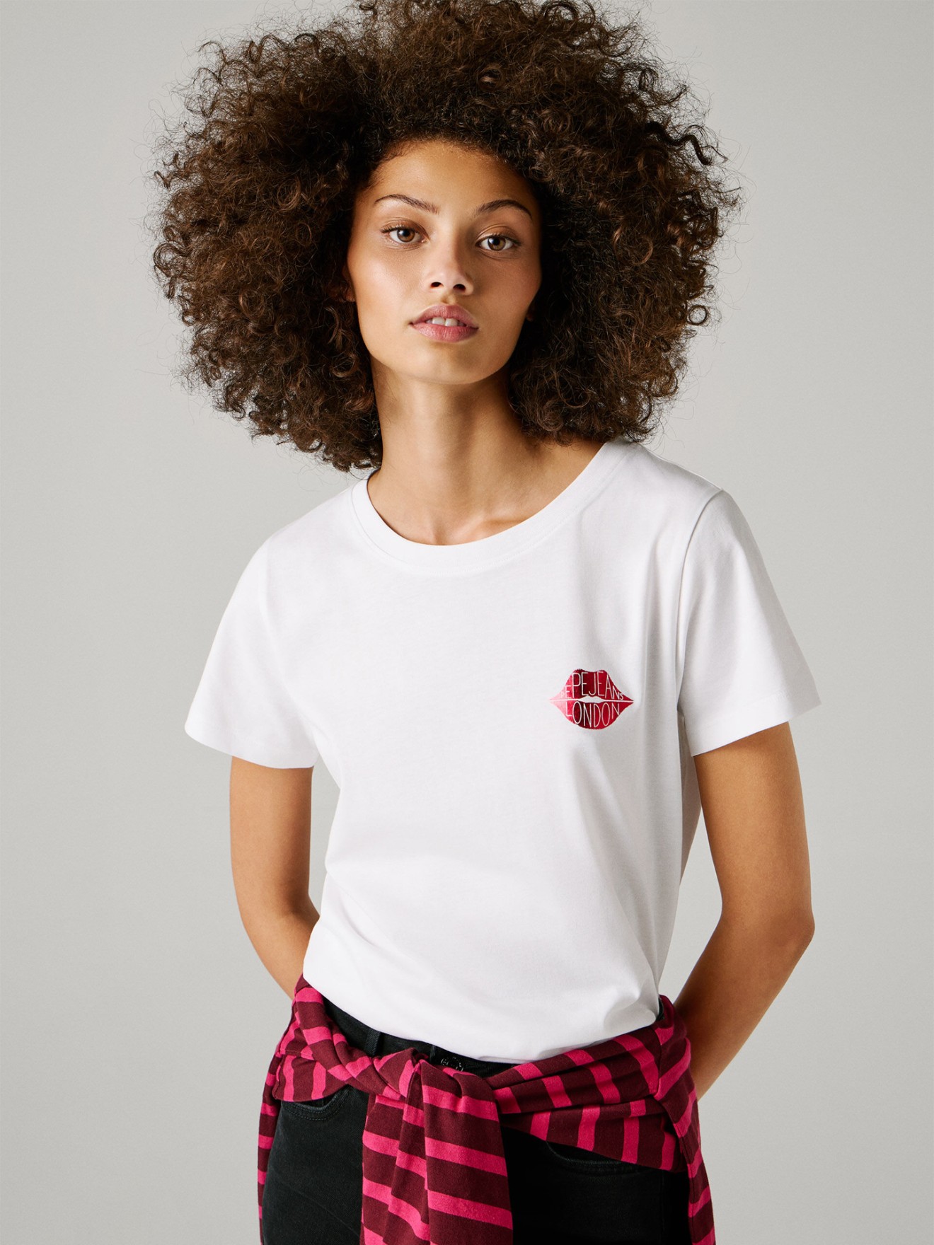 T-shirt com Estampado Gr�fico