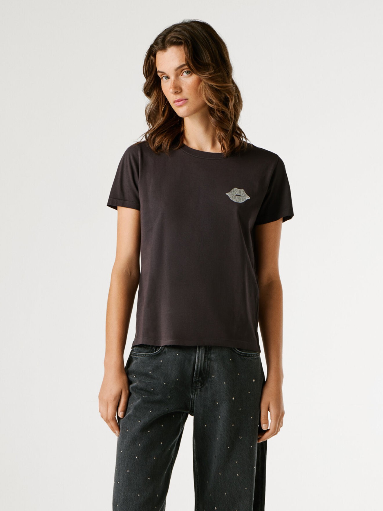 T-shirt com Estampado Gráfico