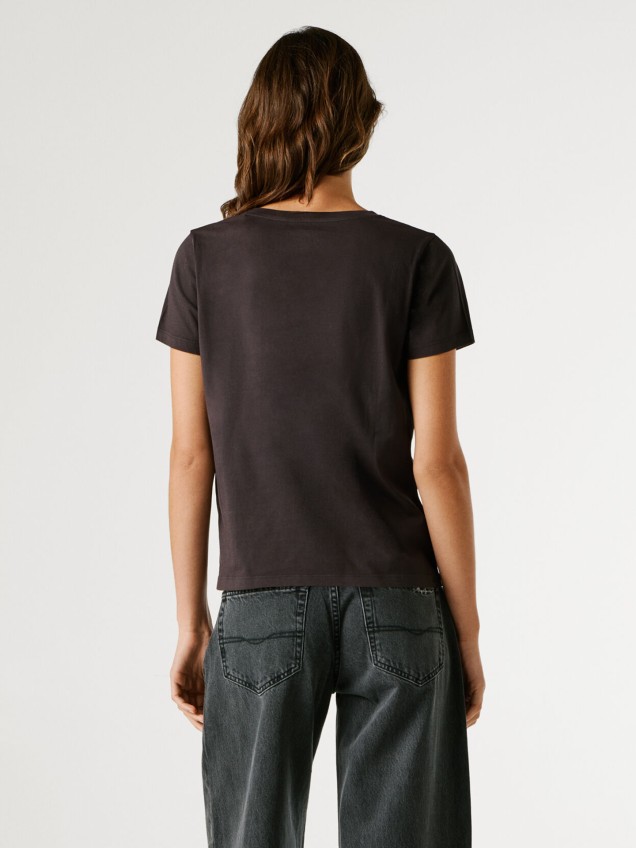T-shirt com Estampado Gráfico