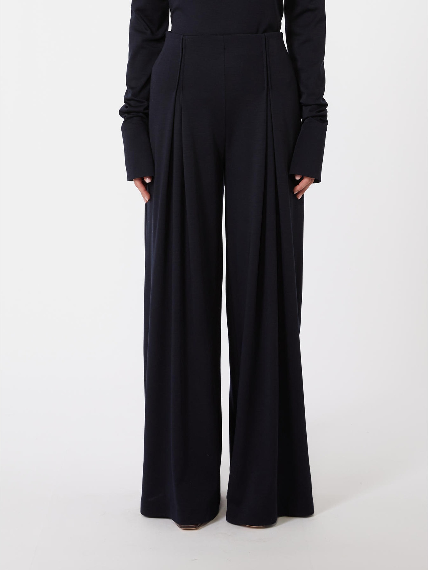 Calças Largas com Pregas MXPCOCCO