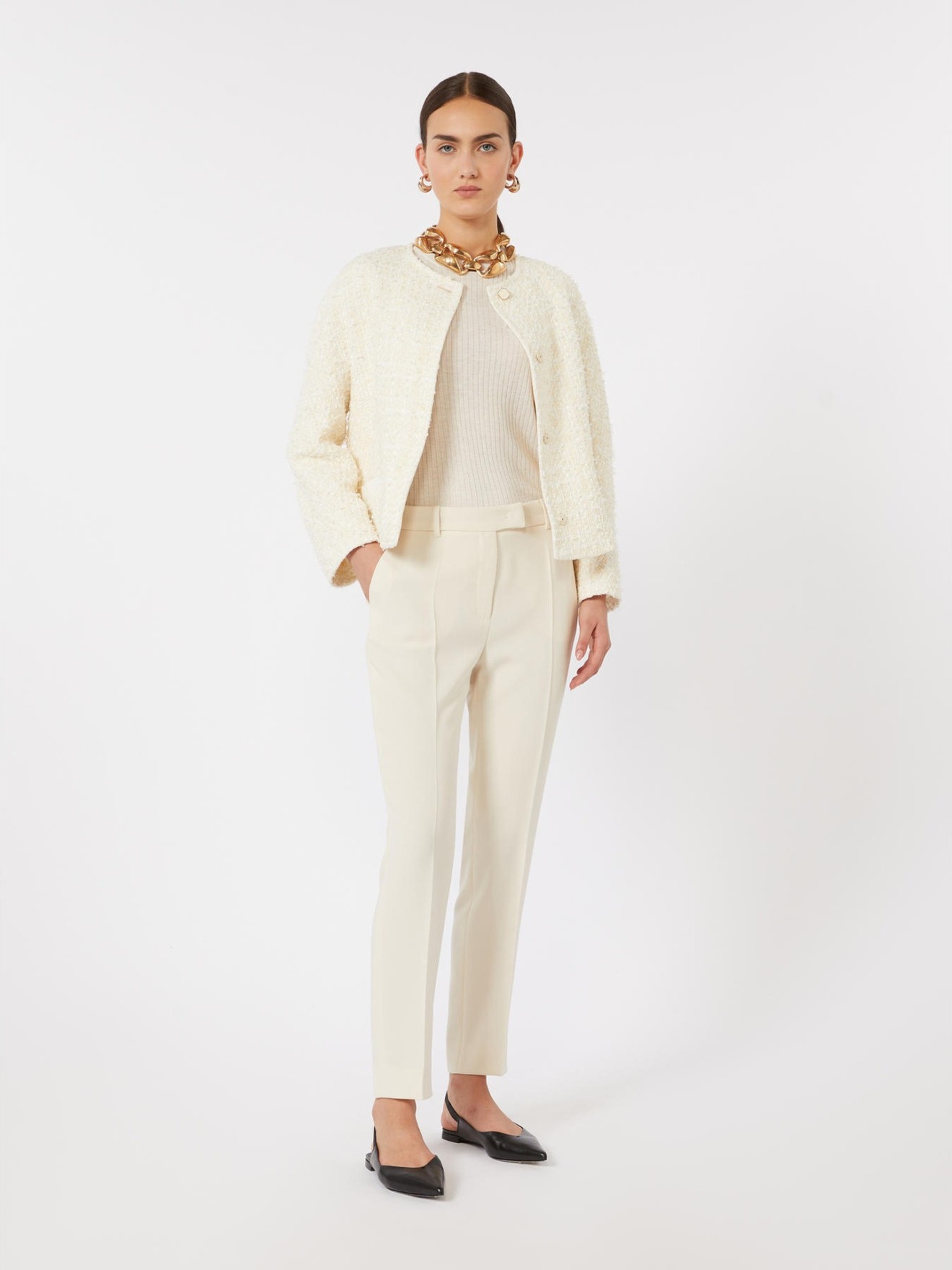 Cal�as Cropped de Corte Reto JERTA