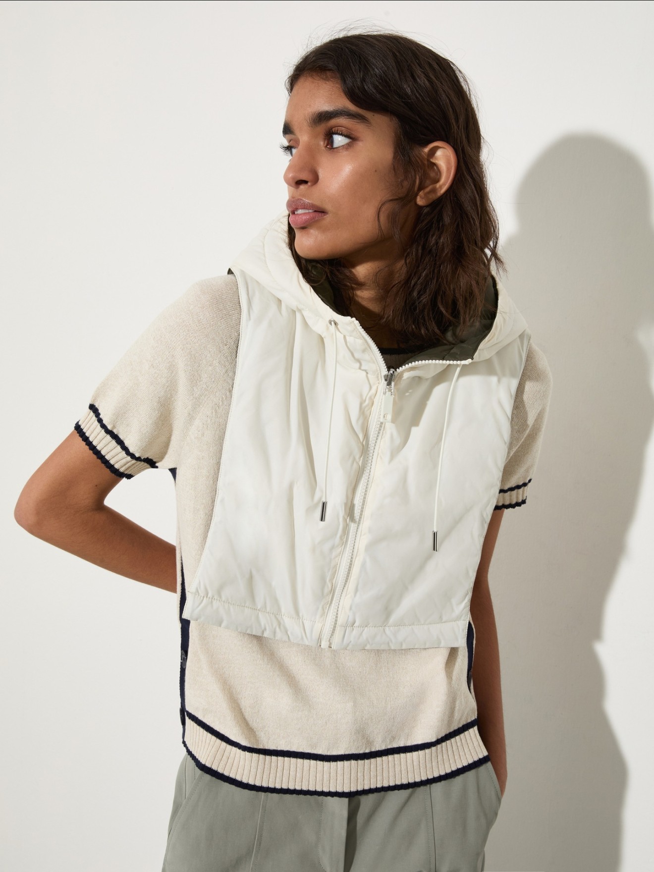 Colete Curto Acolchoado Reversível MCAEUFORIA