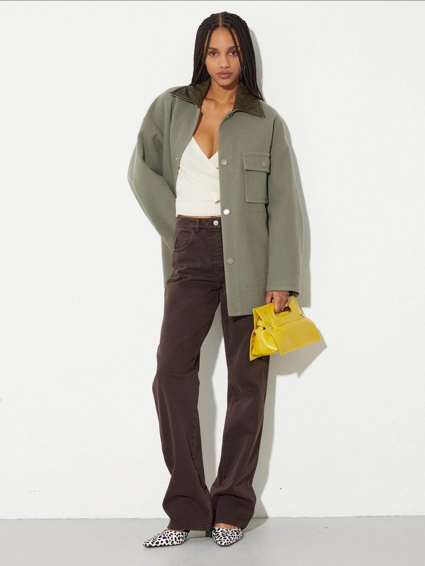 Calças de Sarja MCOZINNIA