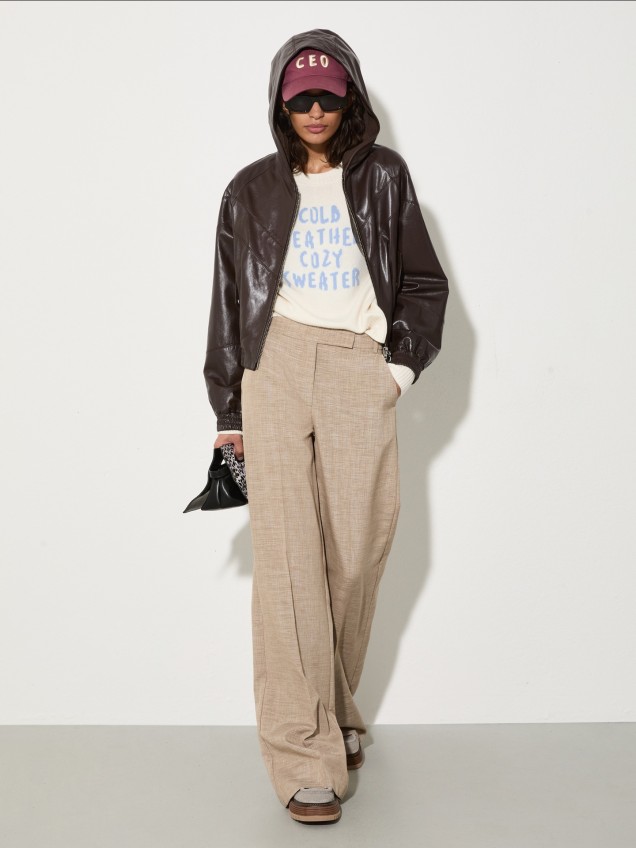 Calças de Perna Larga MCOAGORAIO