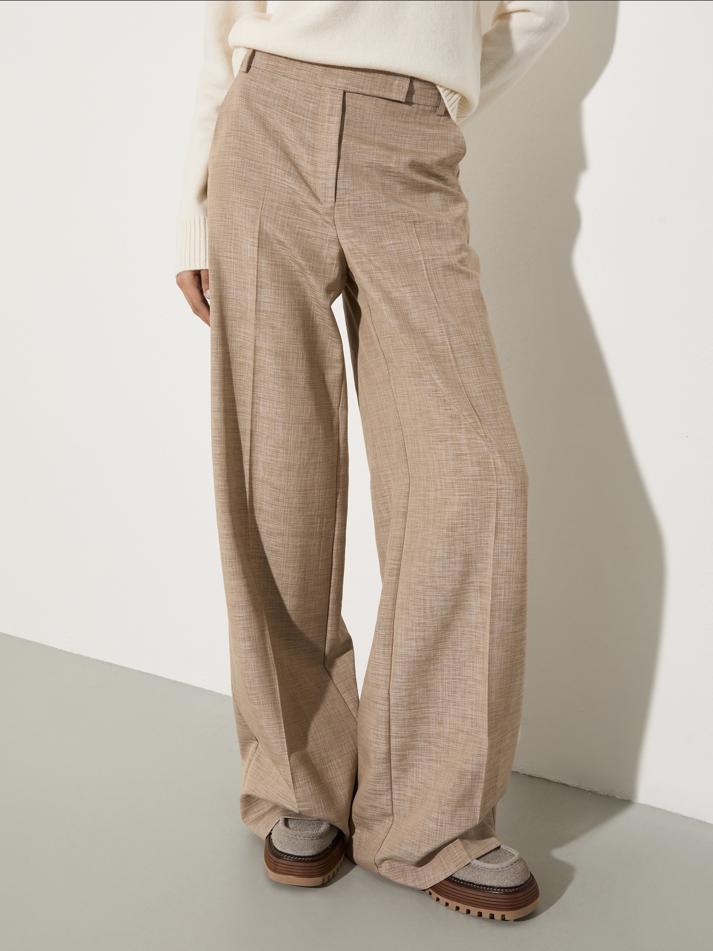 Calças de Perna Larga MCOAGORAIO