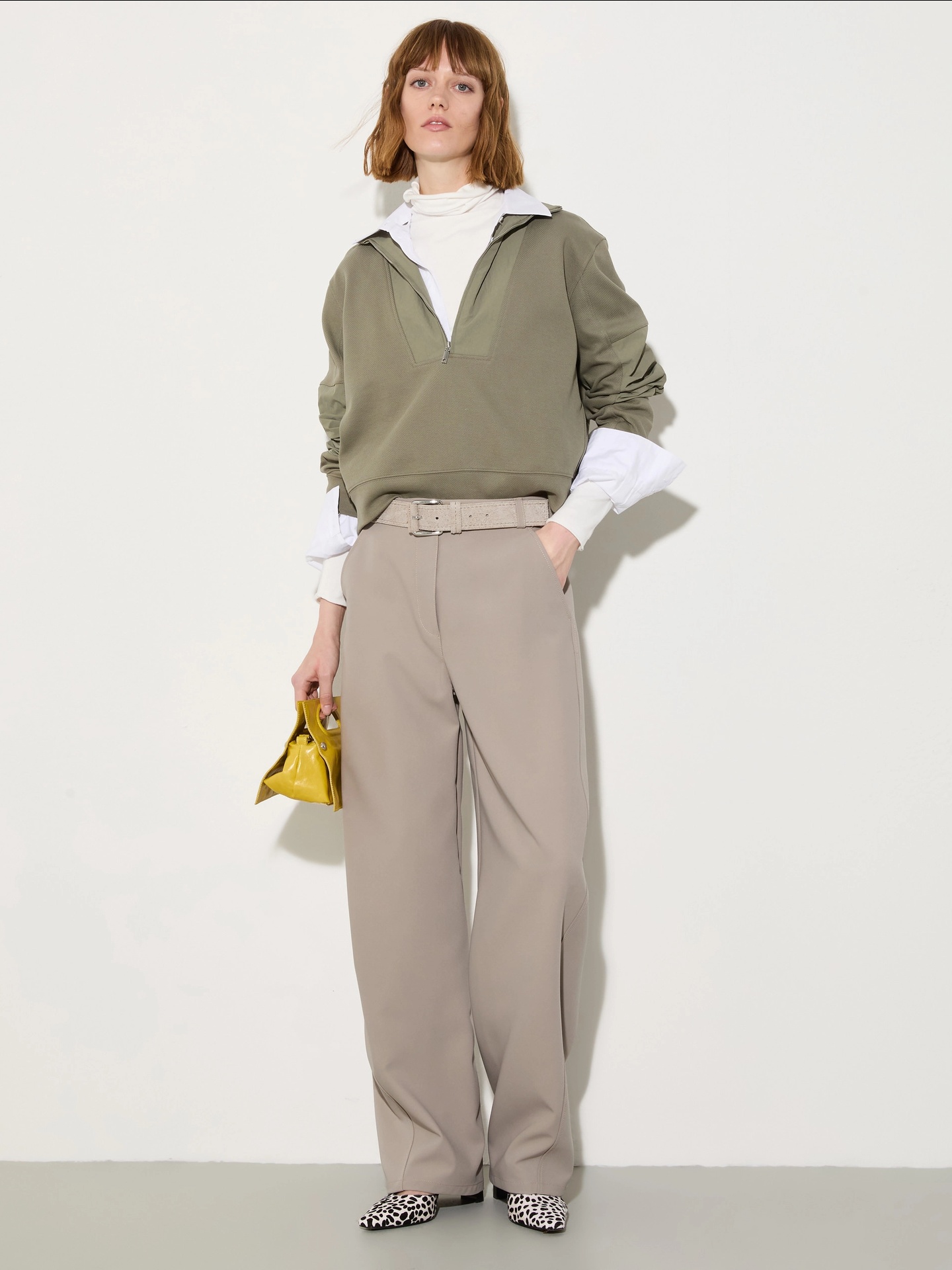 Sweatshirt com Gola Alta MCOGALANTE