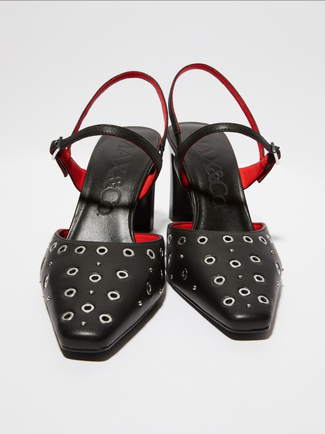 Sapatos de Salto Alto em Pele MCASTRILLO