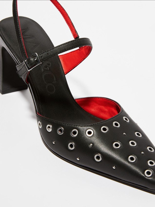 Sapatos de Salto Alto em Pele MCASTRILLO