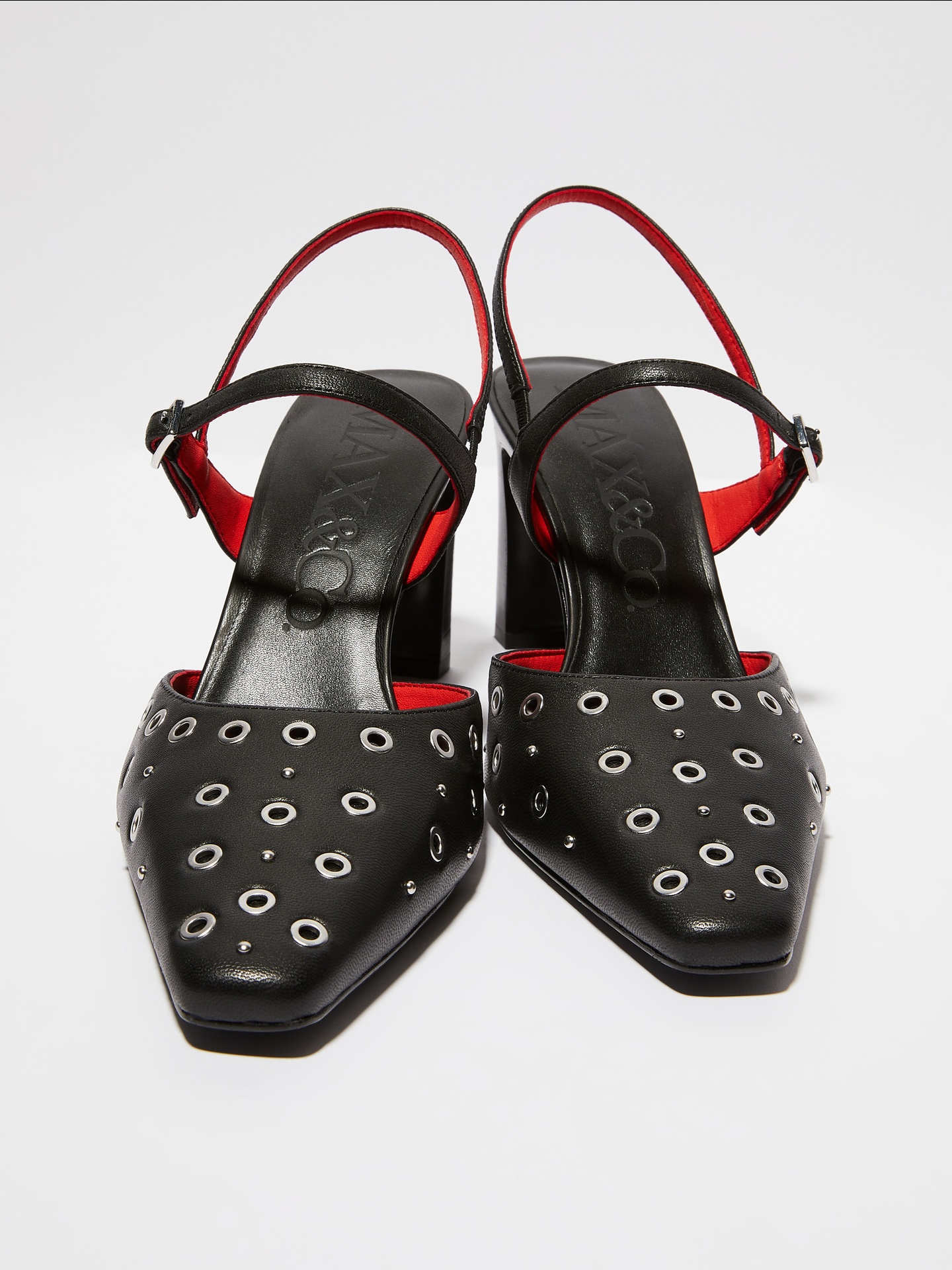 Sapatos de Salto Alto em Pele MCASTRILLO