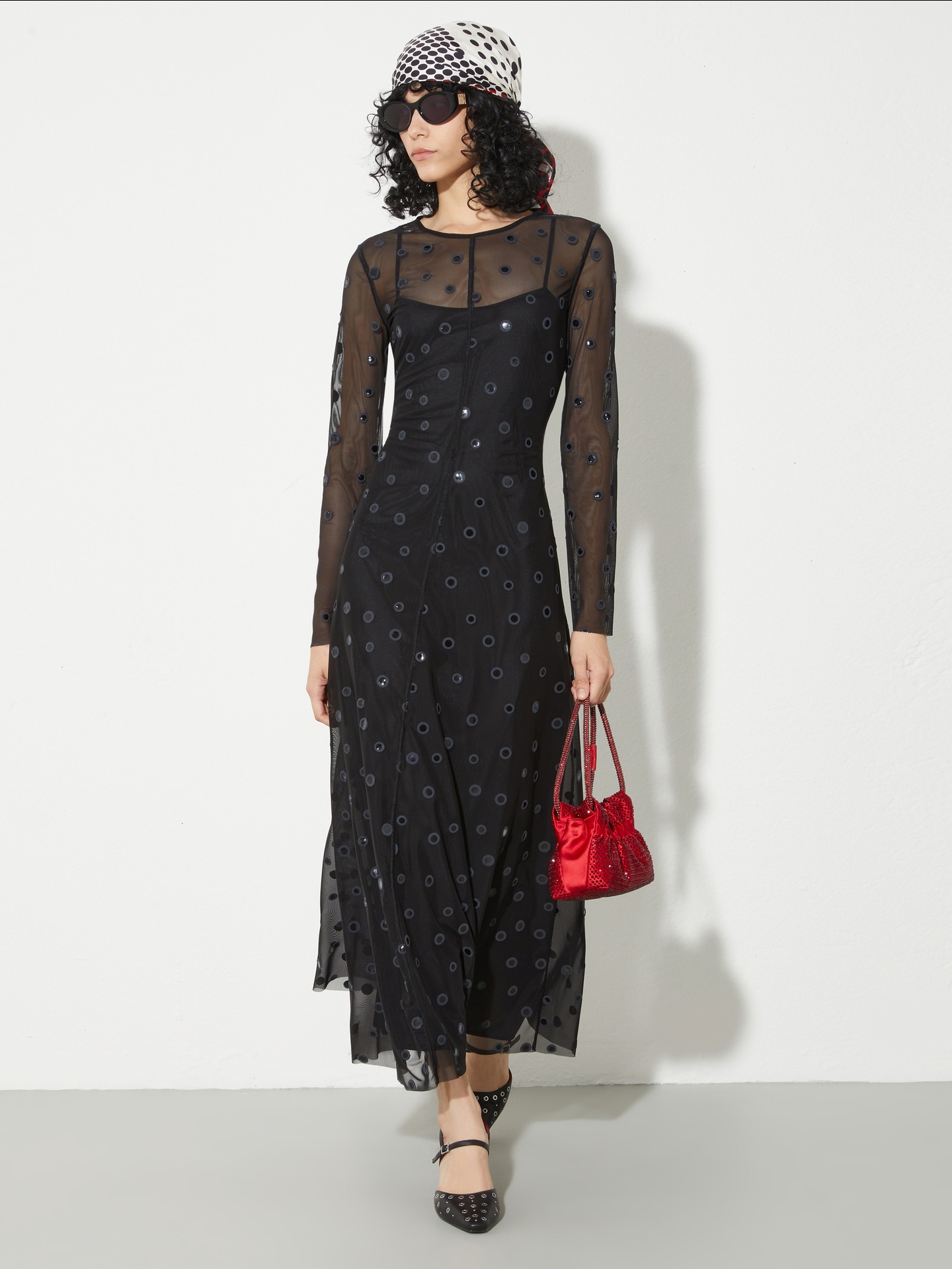 Vestido Comprido de Tule MCOSEQUOIA