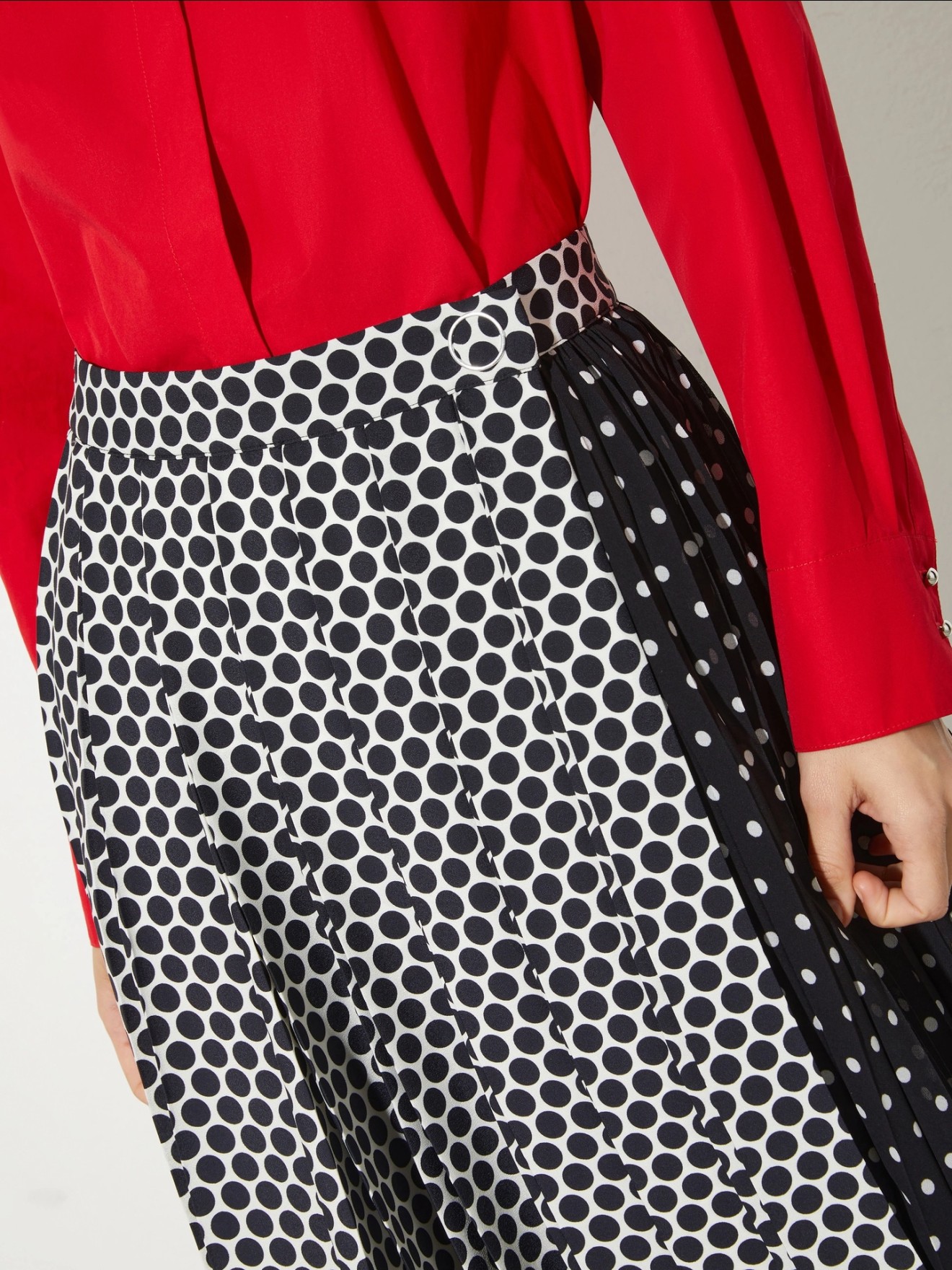 Saia Comprida Plissada MCORICAMO