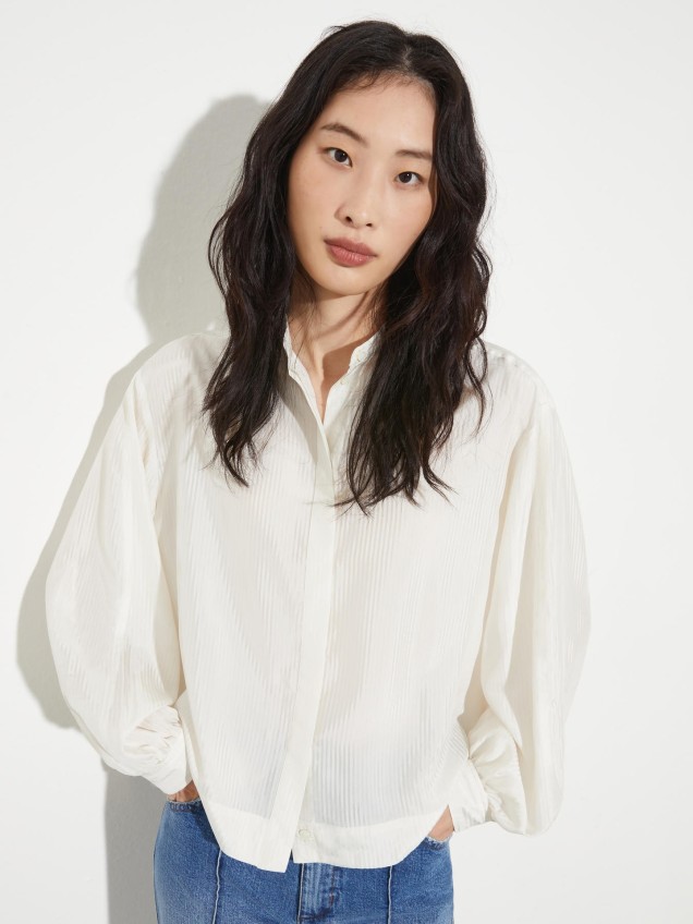 Camisa Fluida Texturizada MCOBANDA