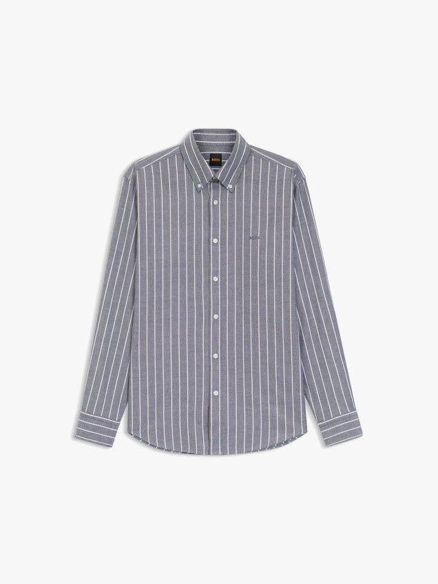 Camisa de Manga Comprida �s Riscas