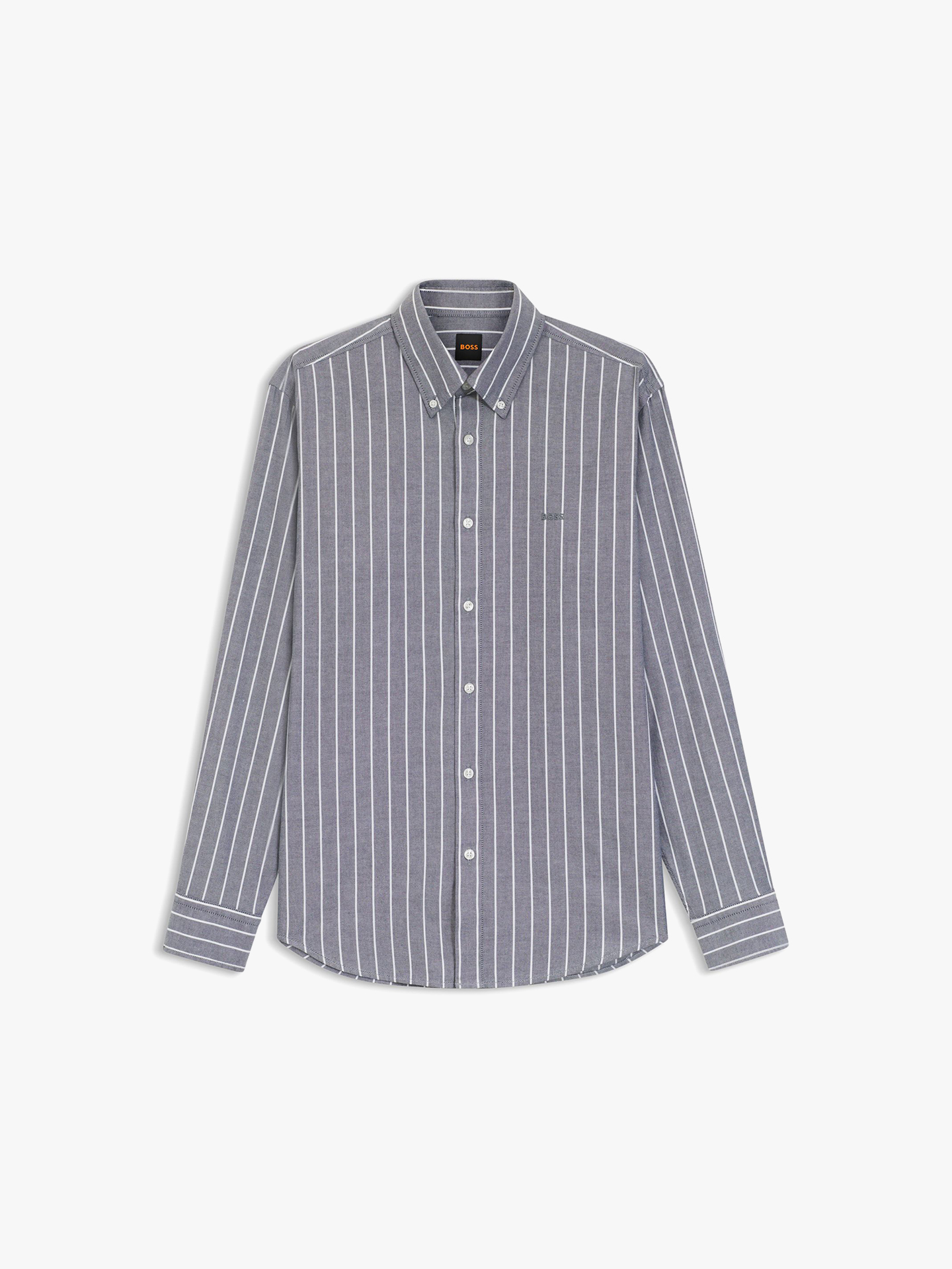 Camisa de Manga Comprida às Riscas