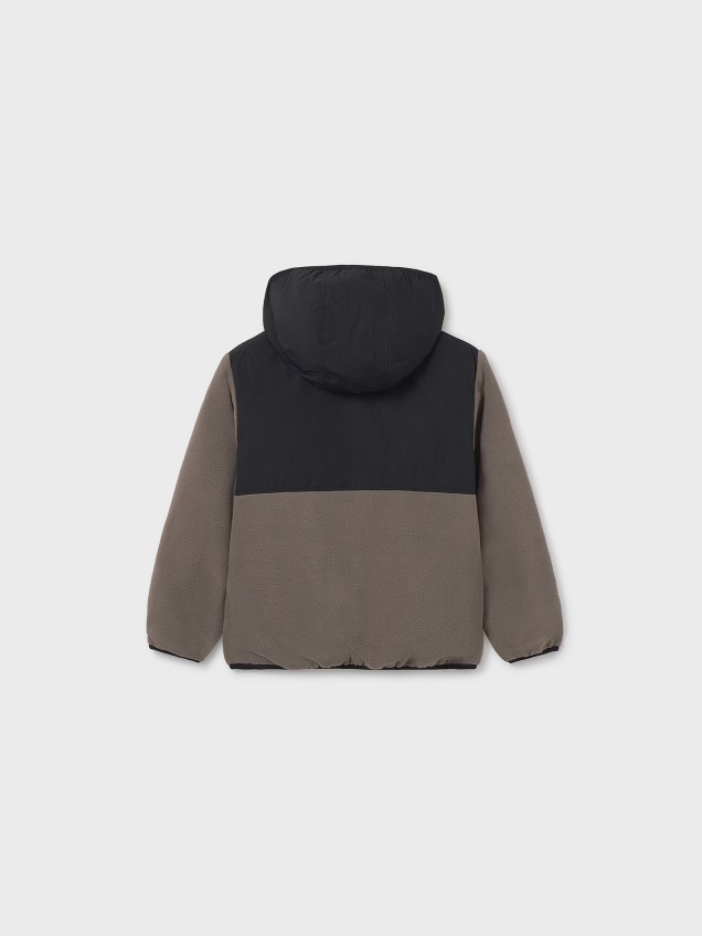 Blusão Reversível com Capuz