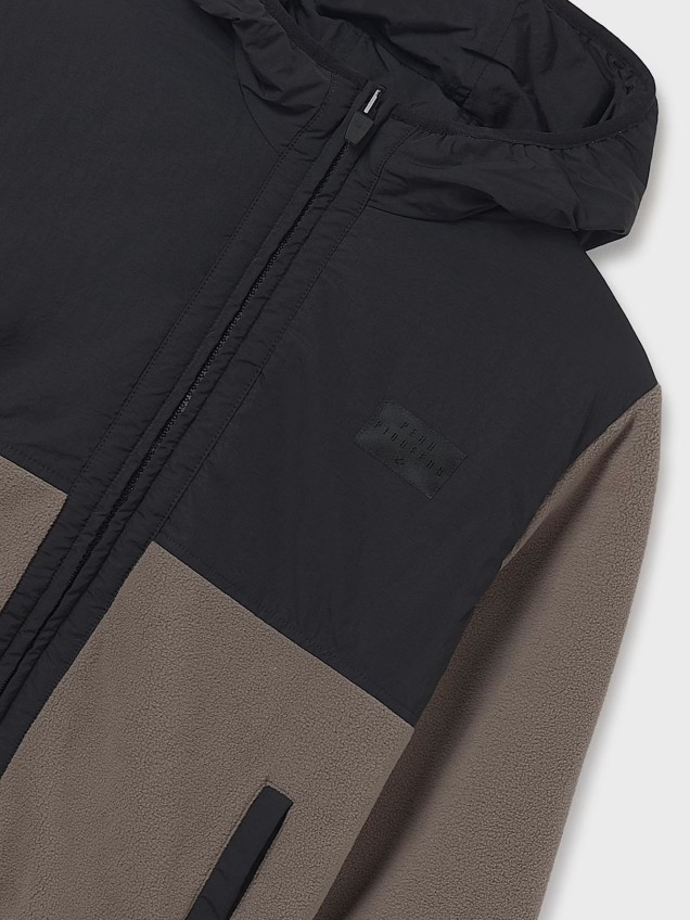 Blusão Reversível com Capuz