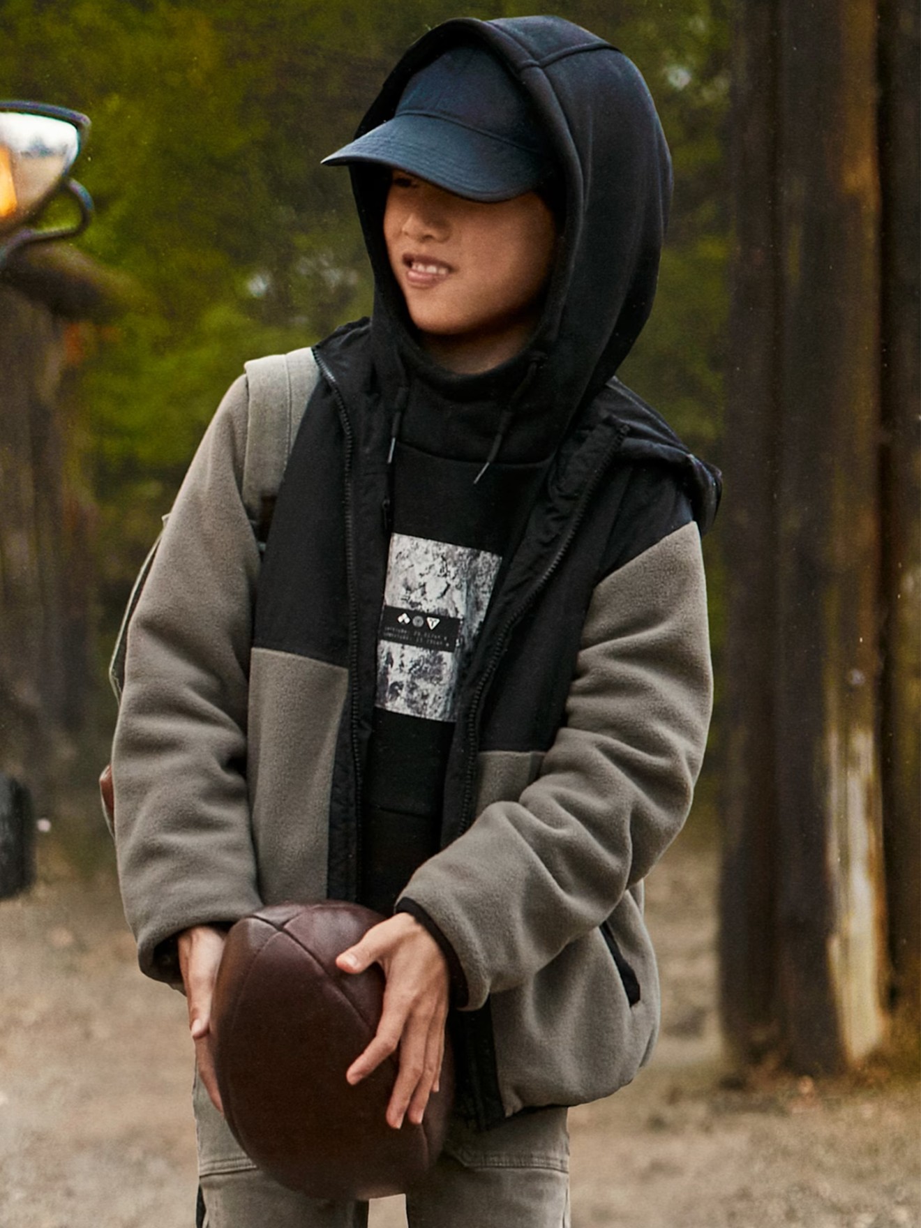 Bluso Reversvel com Capuz