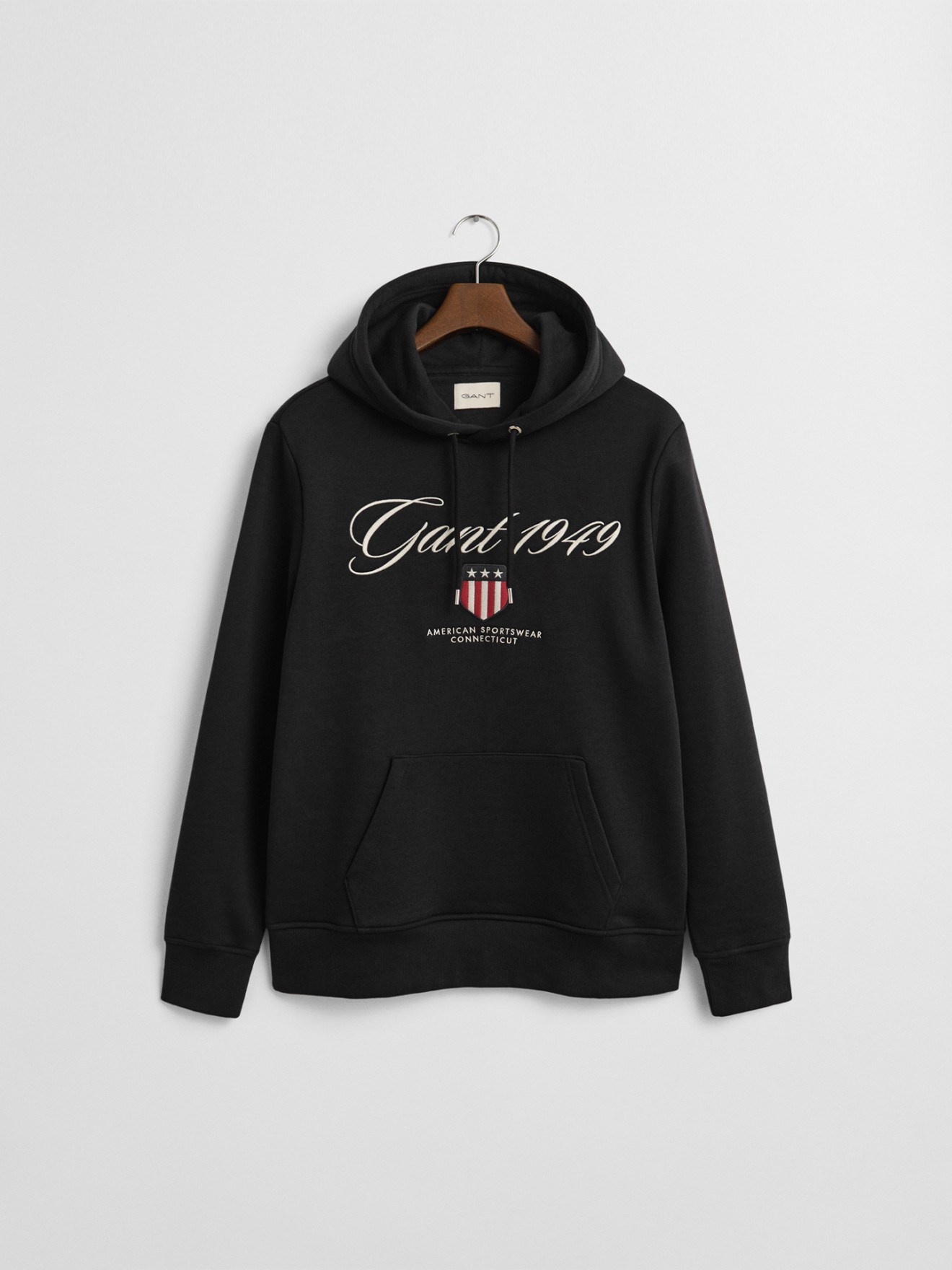 Sweatshirt com Capuz e Bordado