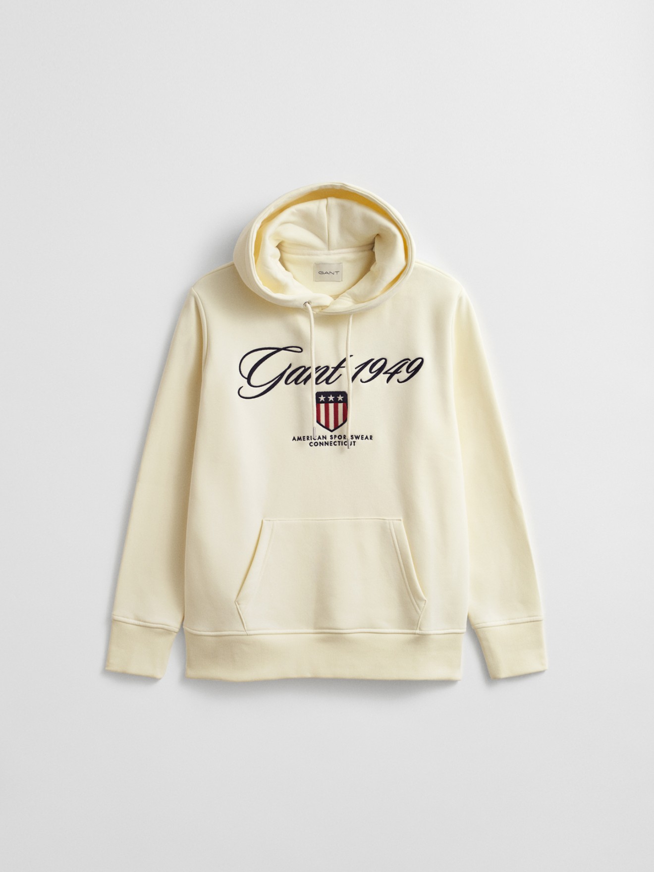 Sweatshirt com Capuz e Bordado
