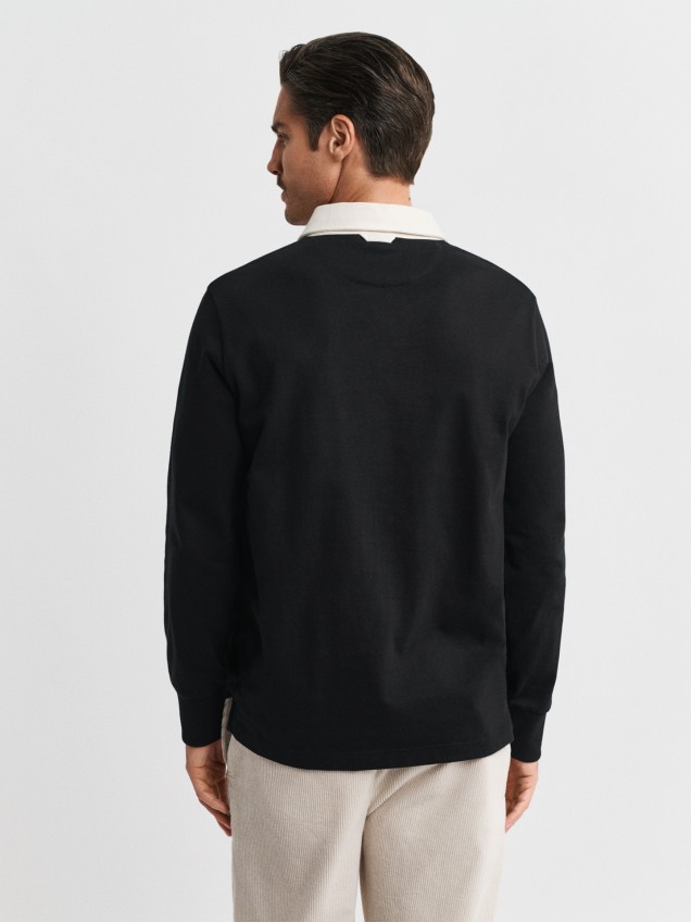 Polo com Bordado no Peito