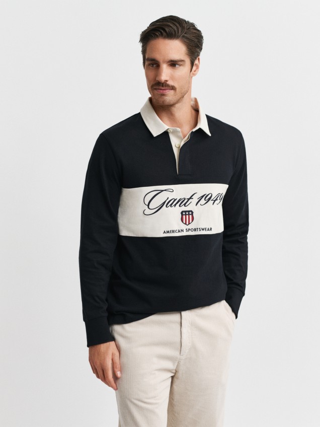 Polo com Bordado no Peito