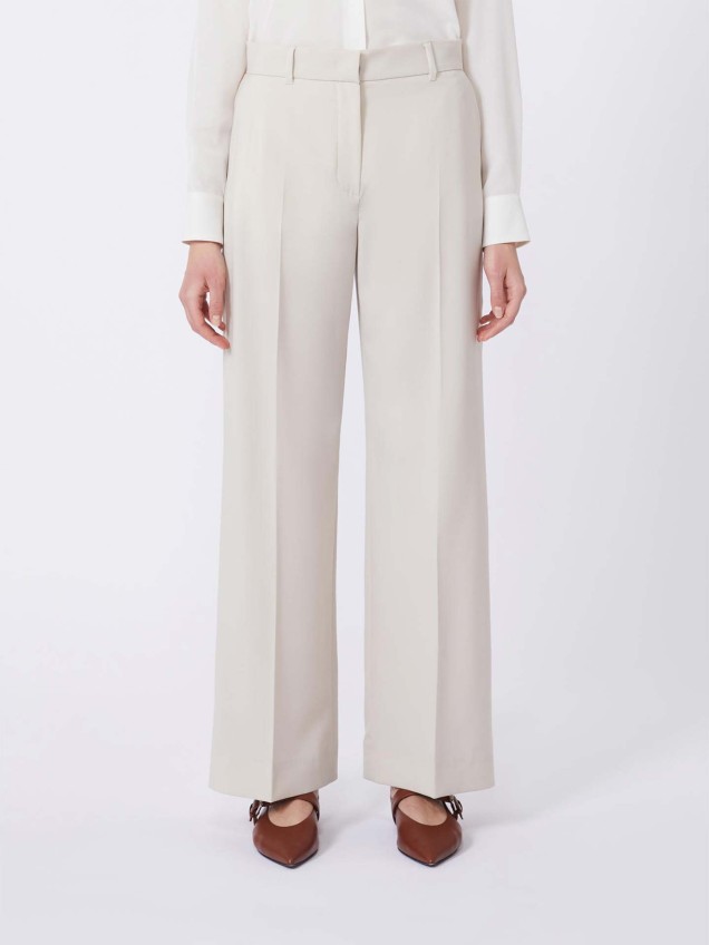 Calças Palazzo de Lã WKDCORONE