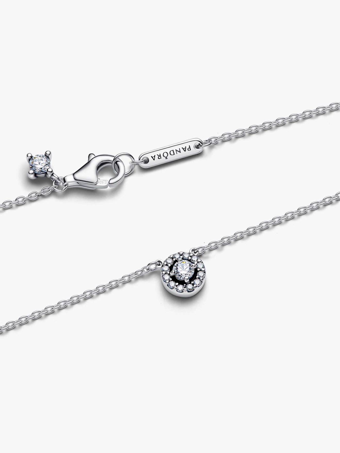 Gargantilha Auréola Pavé Redonda