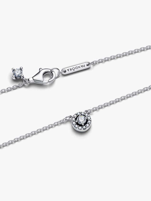 Gargantilha Auréola Pavé Redonda