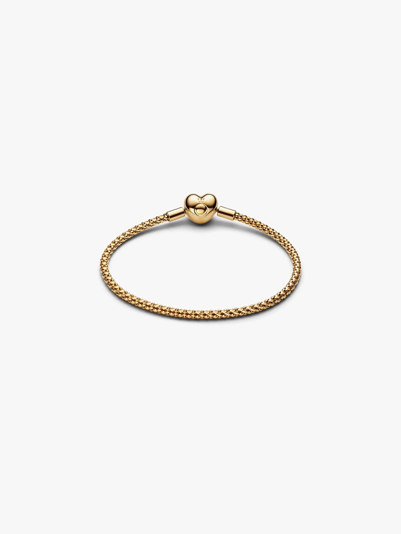 Pulseira de Corrente com Tachas Fecho Cora��o