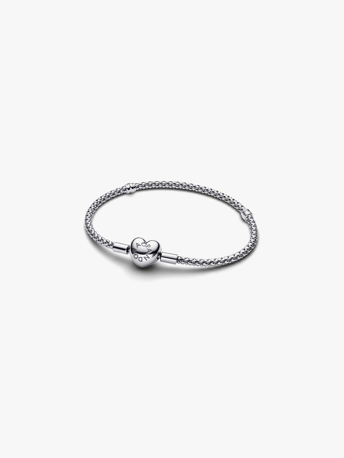 Pulseira de Corrente com Tachas Fecho Cora��o