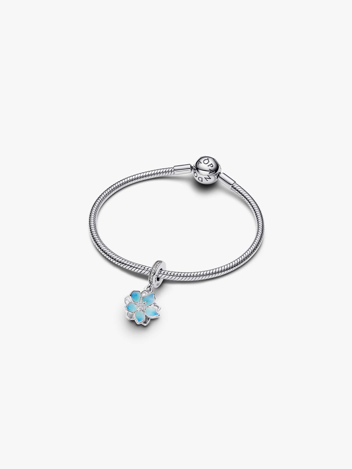 Conta Pendente Flor Azul