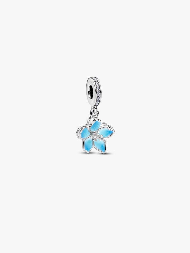 Conta Pendente Flor Azul