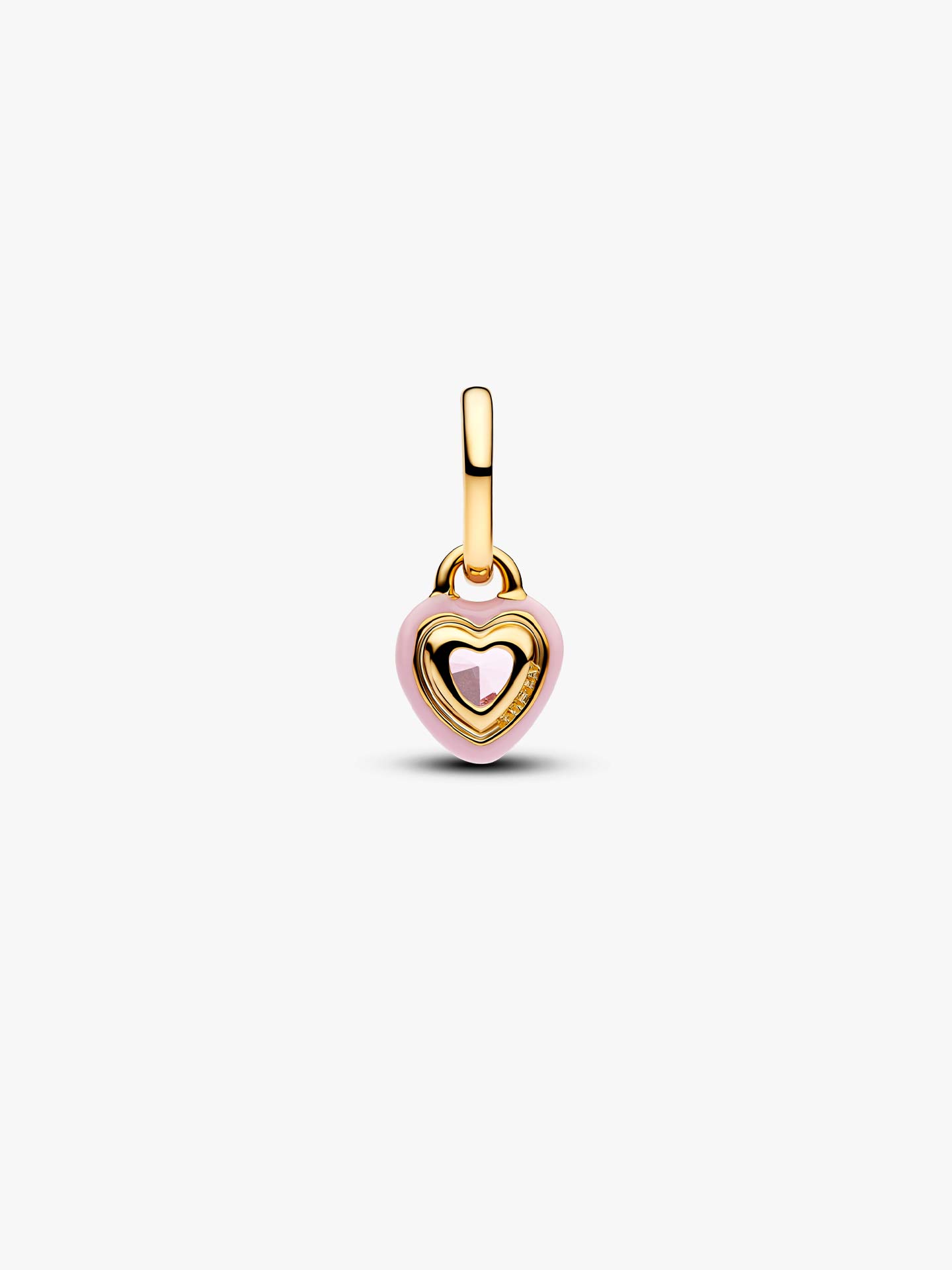 Mini Conta Pendente Coração Chakra