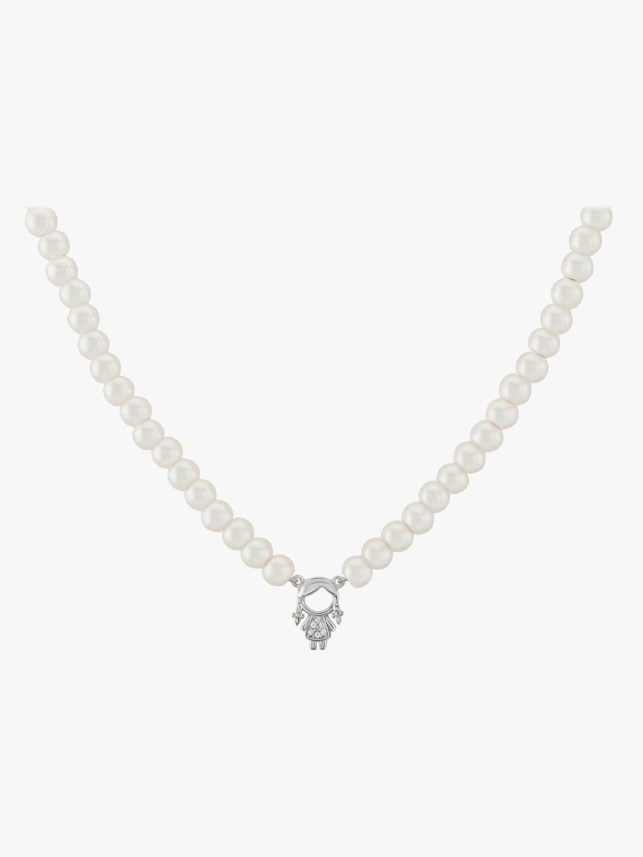 Colar Pérolas Mum Menina