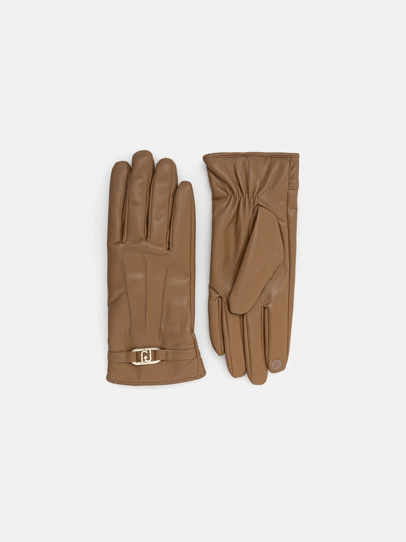Luvas em Pele Sinttica com Fivela