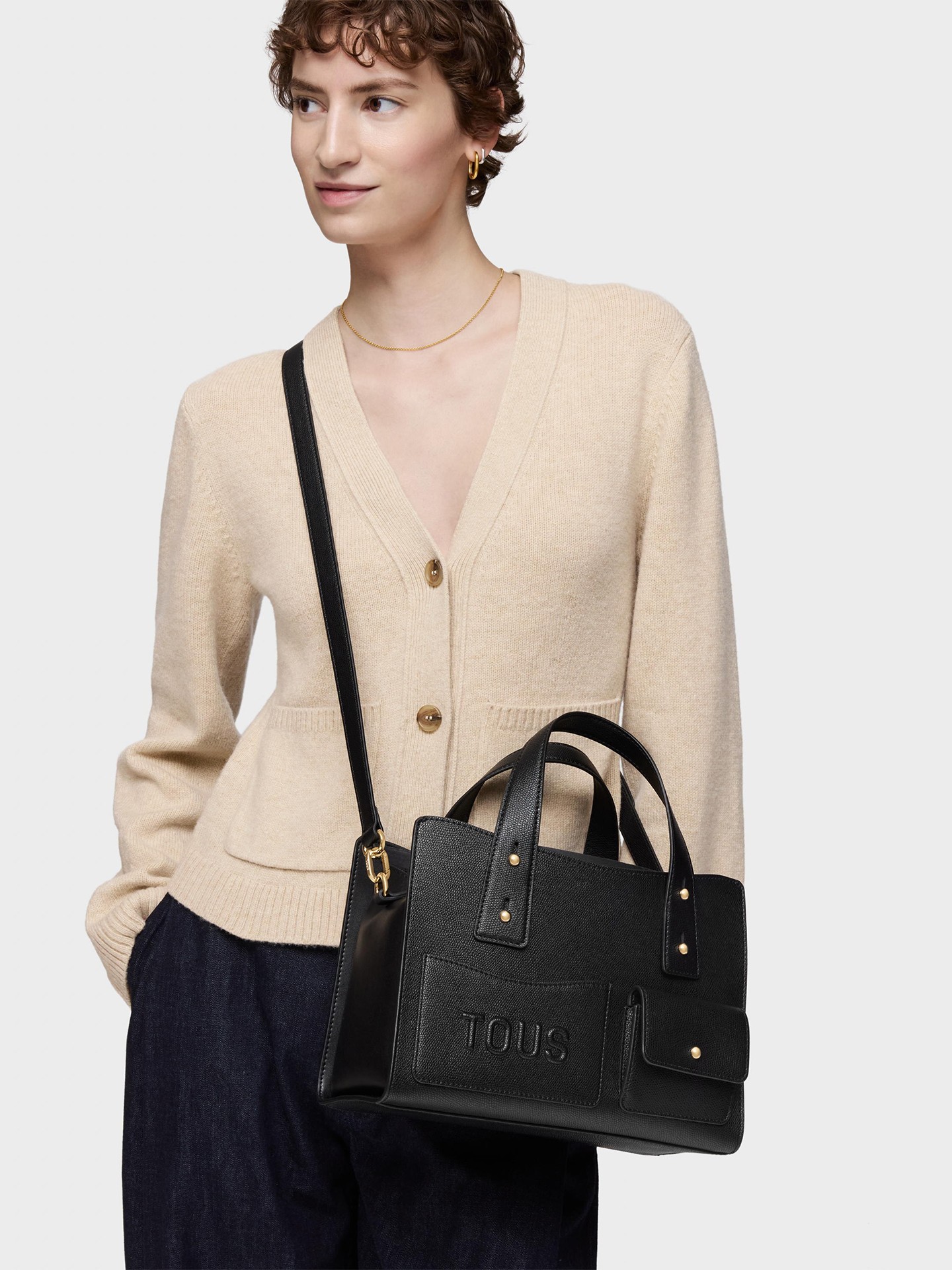 Mala de Ombro Back to Basics City Média