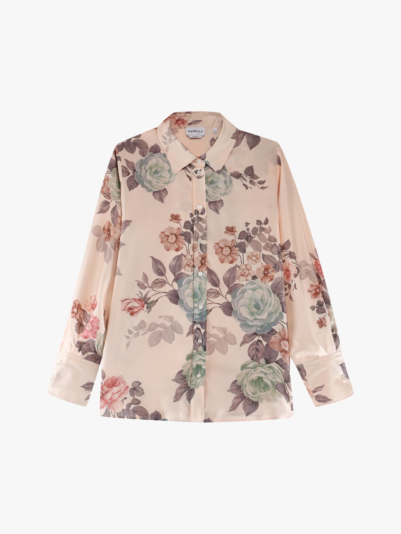 Camisa em Twill de Seda MLLSALVE