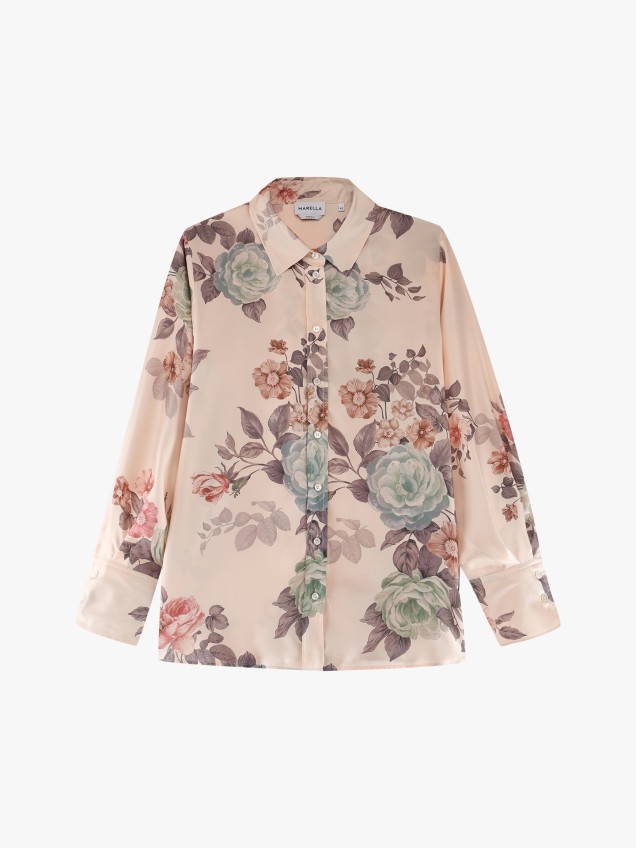 Camisa em Twill de Seda MLLSALVE