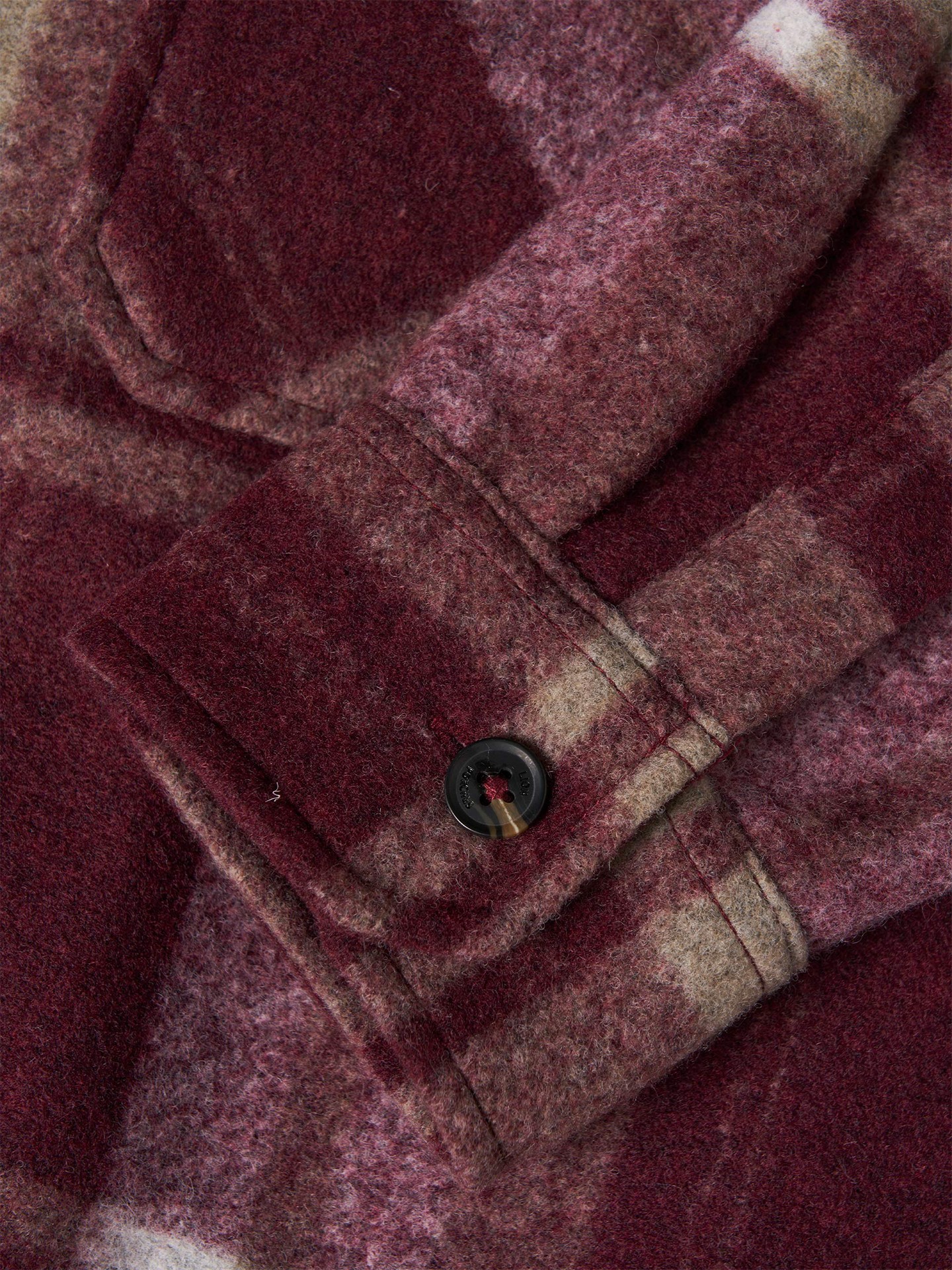 Sobrecamisa de Flanela com Padrão Xadrez