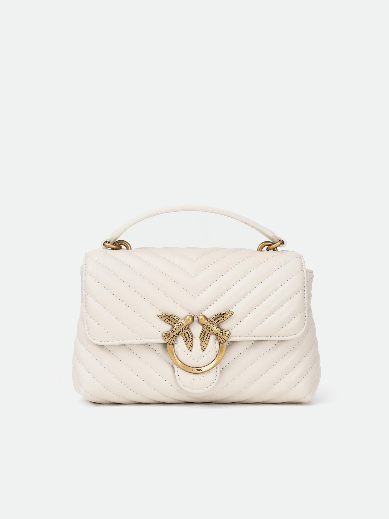 Mala de Tiracolo Lady Love Puff Chevron