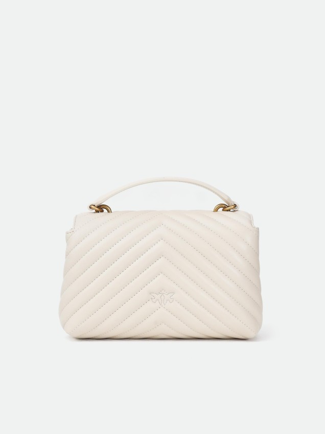 Mala de Tiracolo Lady Love Puff Chevron
