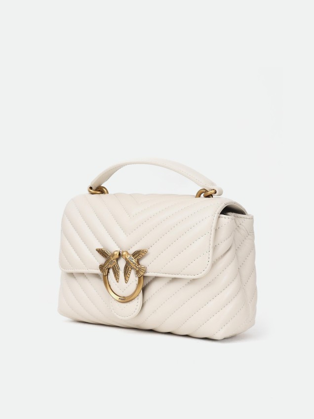 Mala de Tiracolo Lady Love Puff Chevron