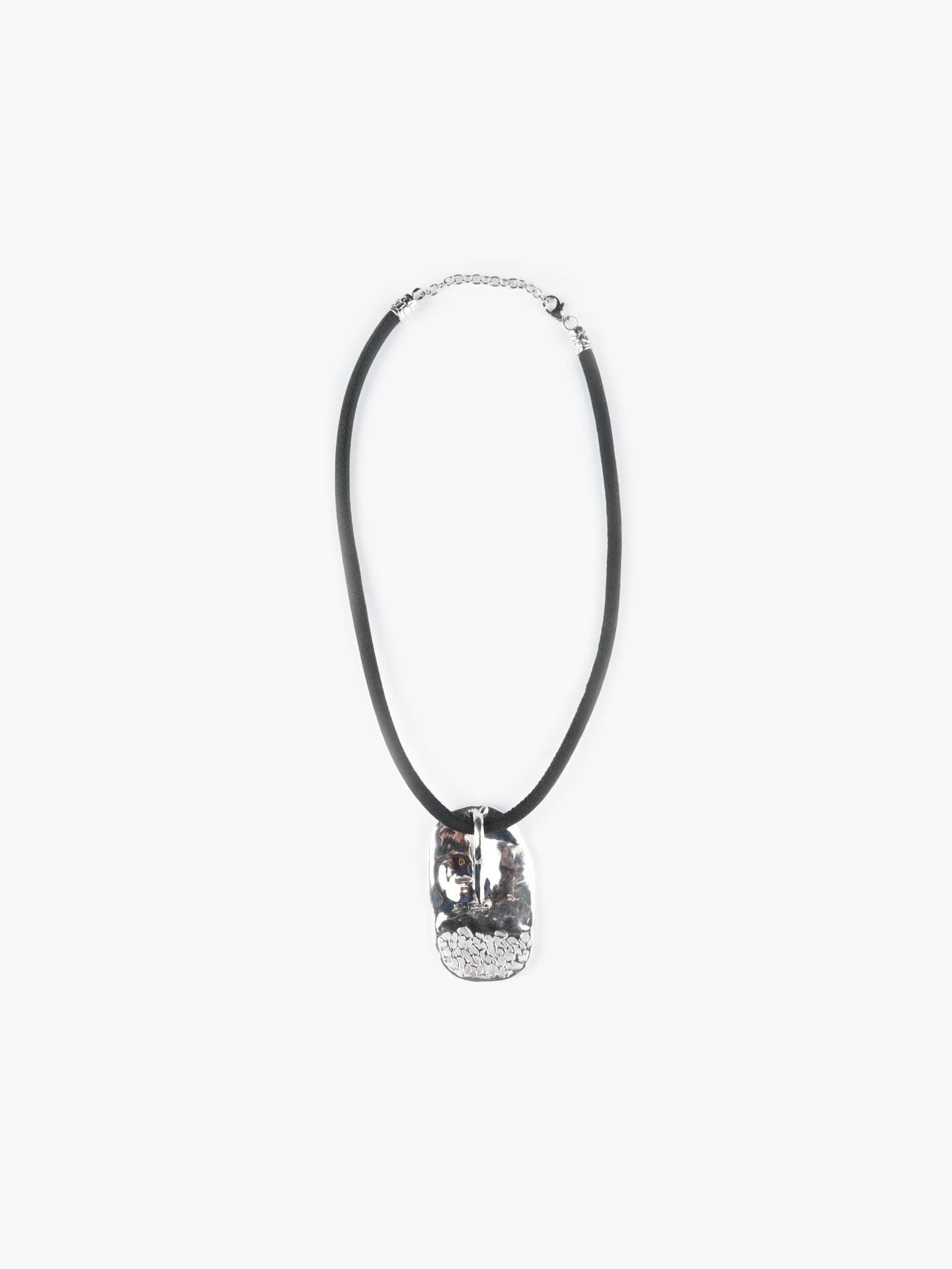Colar de Prata com Medalha