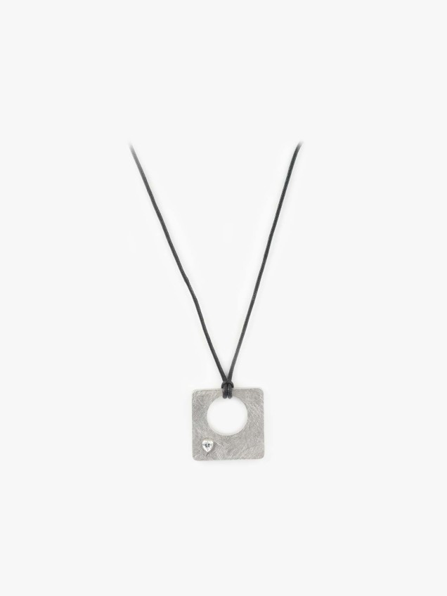 Colar de Prata com Medalha