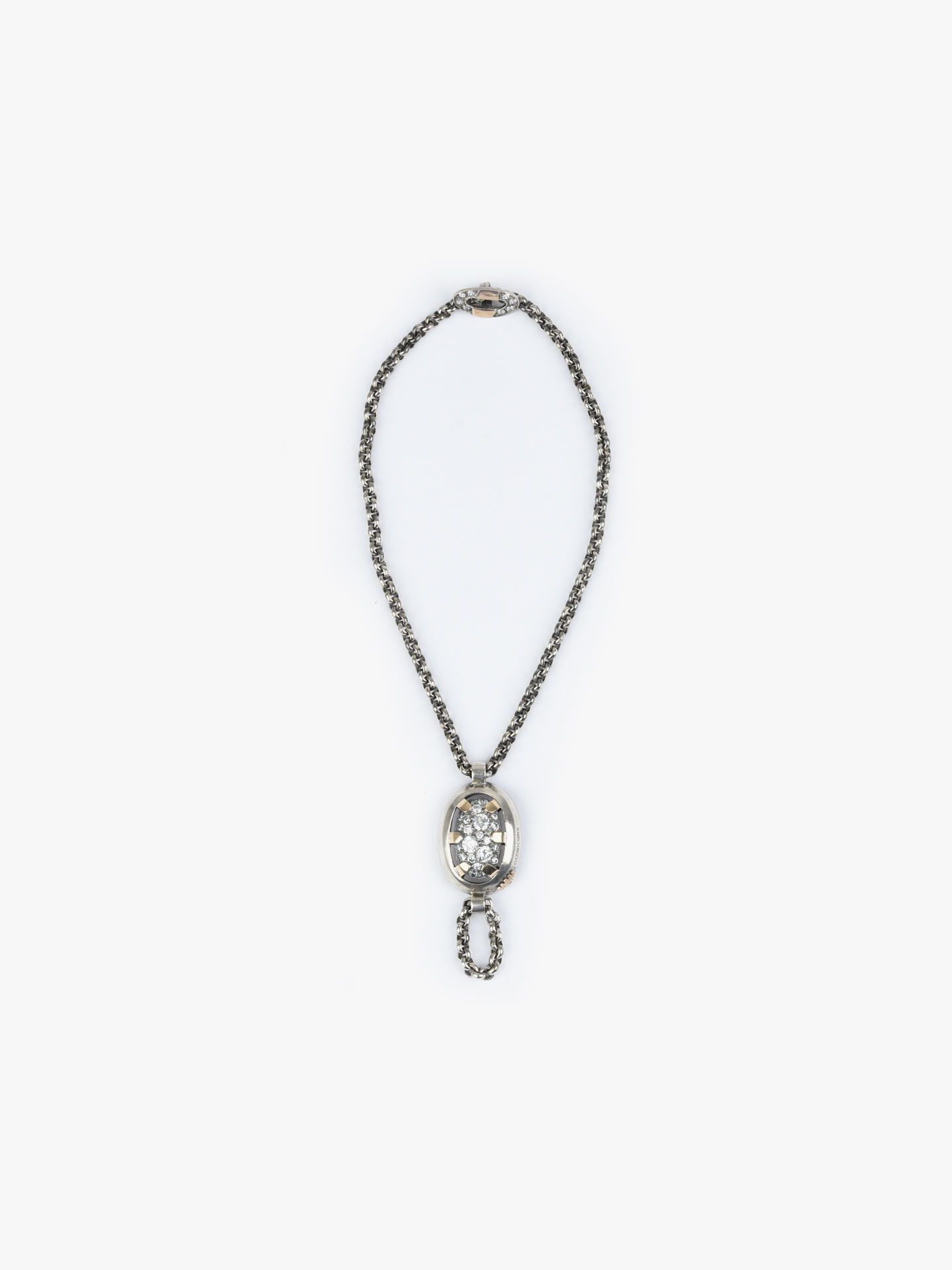 Pulseira de Anel com Pedra