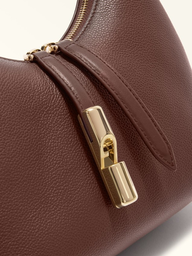 Mala de Ombro Goccia S em Pele